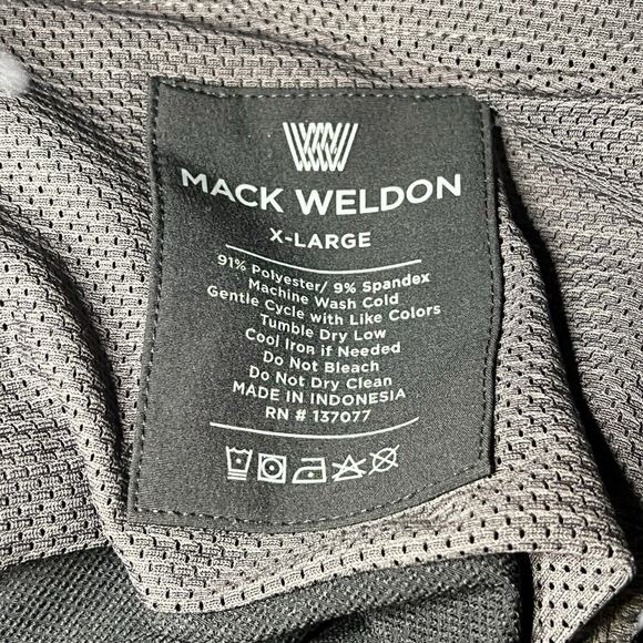 Mack Weldon Radius Flex Jogger Mens XL Black Asphalt Performance Pants Golf EUC - Picture 4 of 8